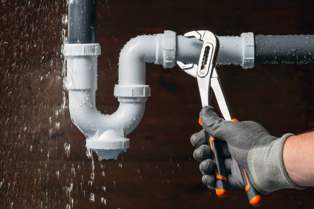 Professional Leak Detection technician working in Mills River, NC